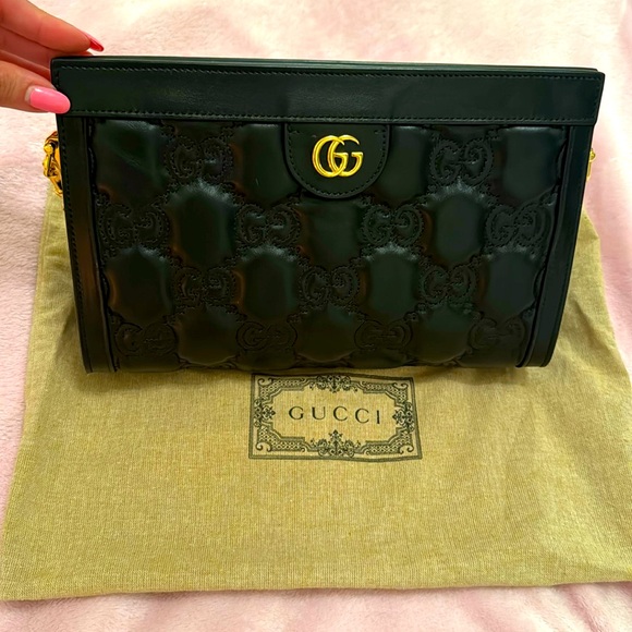 π€MatelassΓ© leather cross-body bag. Never been worn. π― Authentic - Picture 7 of 14